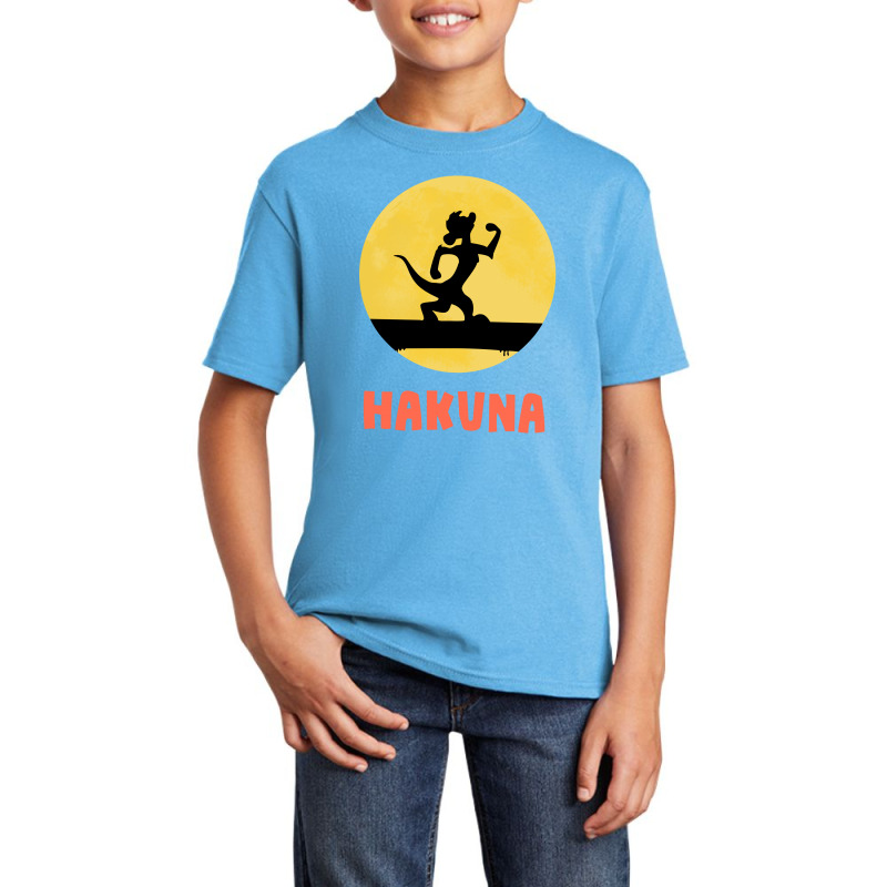 Silhouette Design Hakuna Basic Youth T-shirt by Reotechart | Artistshot