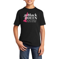 Queen Powerful Piece In The Game Basic Youth T-shirt | Artistshot