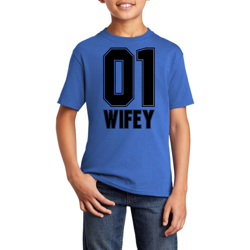 Wifey For Light Basic Youth T-shirt by autlu2024 | Artistshot