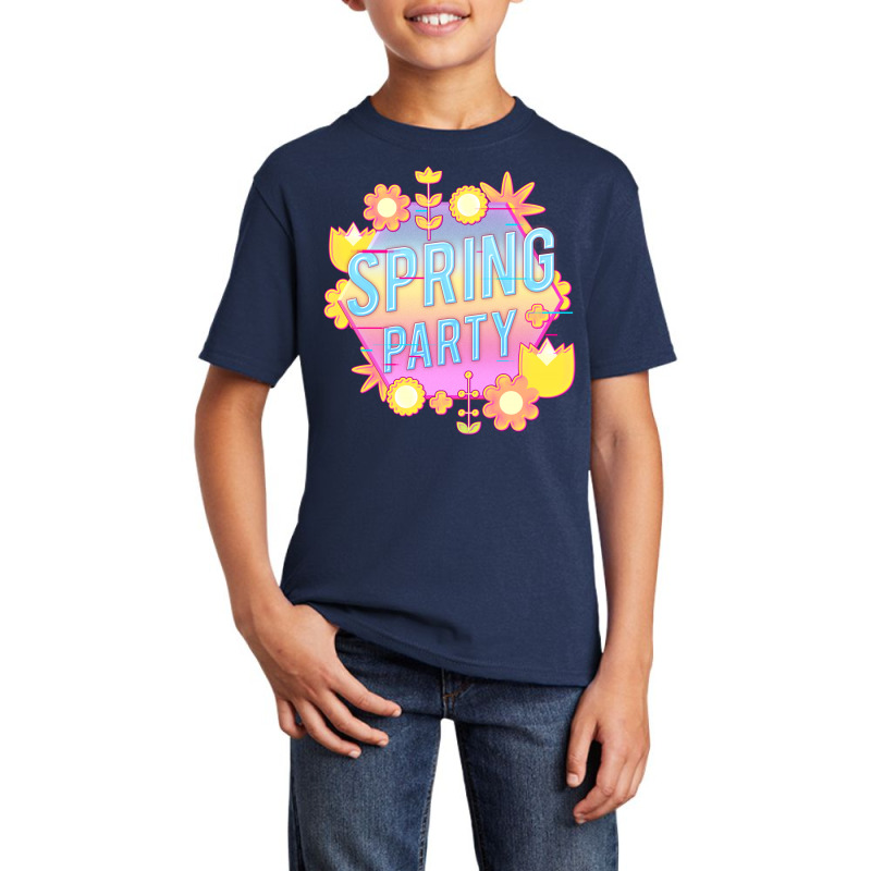 Spring Party Flower And Plants Basic Youth T-shirt | Artistshot