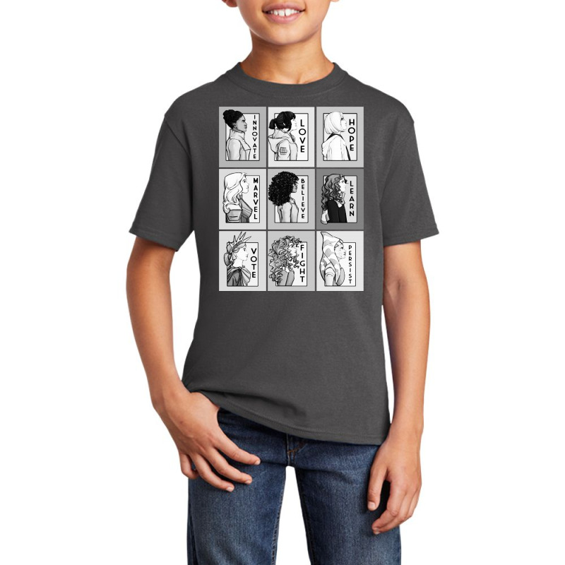 They Are Series Collage Basic Youth T-shirt | Artistshot