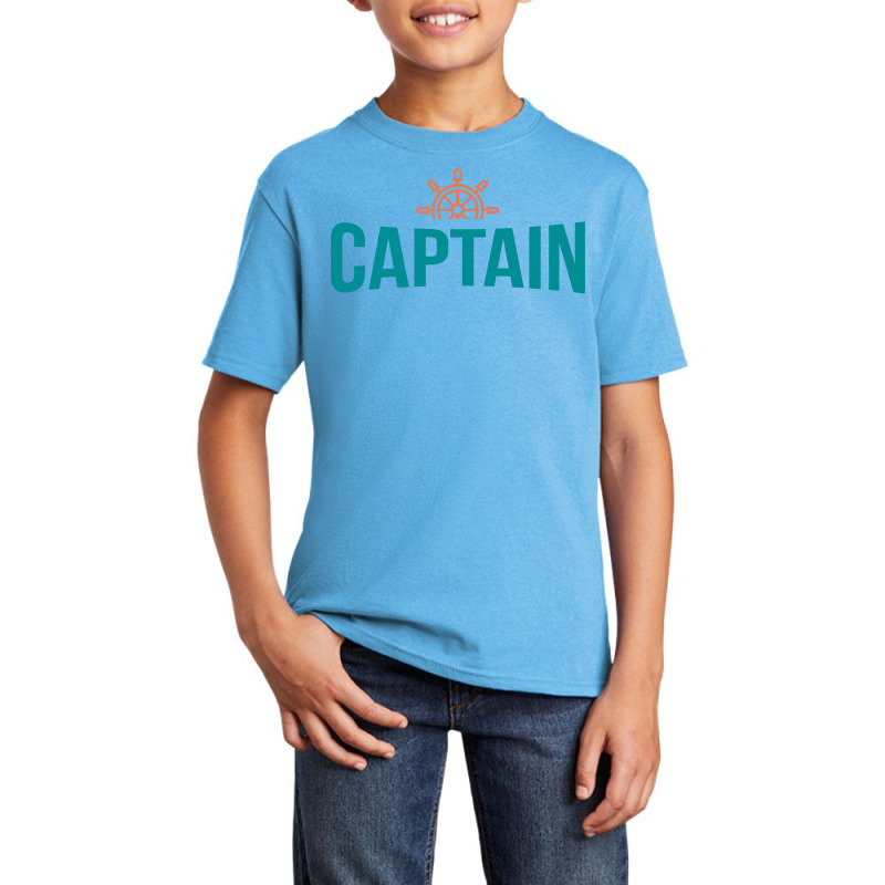 Captain Sailor Basic Youth T-shirt | Artistshot