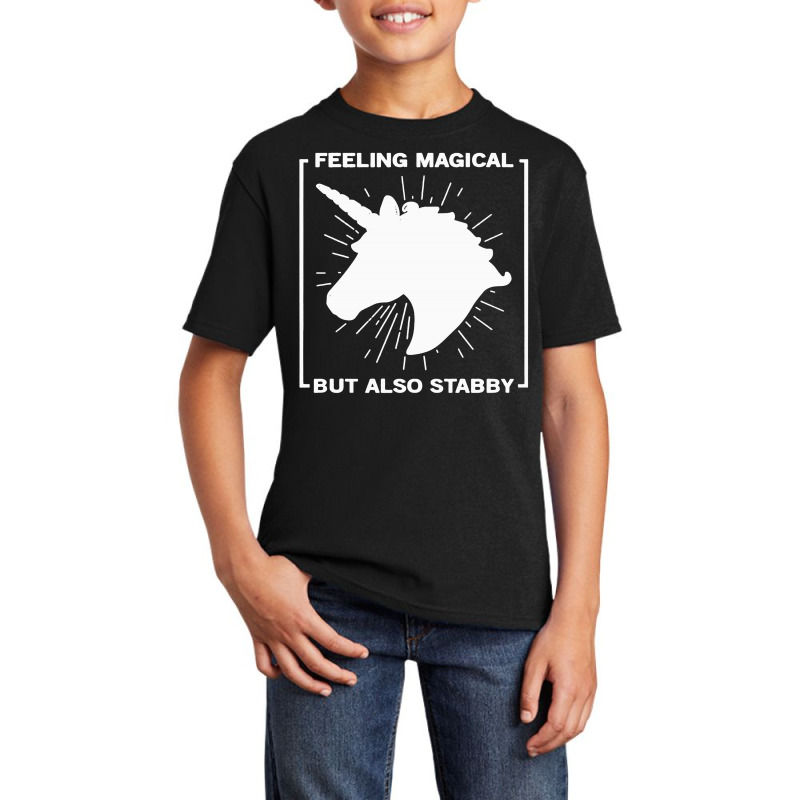 Feeling Magical Basic Youth T-shirt by BLQS Apparel | Artistshot