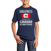 Greatness Exist In Canadian Scuba Diver Basic Youth T-shirt | Artistshot