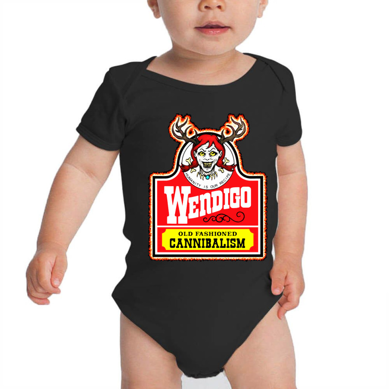 #wendigo Mythological Creature Baby Bodysuit by saterseim | Artistshot