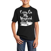 Carry On My Wayward Son For Dark Basic Youth T-shirt | Artistshot