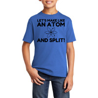 Like An Atom Split Basic Youth T-shirt | Artistshot