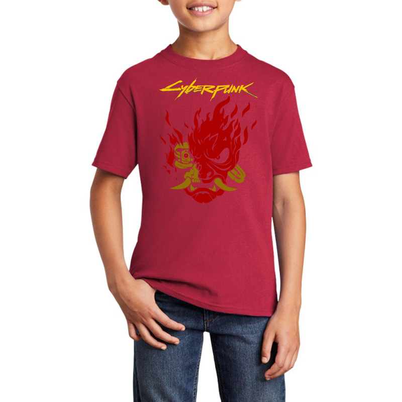 Cyberpunk 2077   Samurai Demon Basic Youth T-shirt | Artistshot