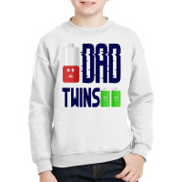 Dad Twins Youth Sweatshirt | Artistshot