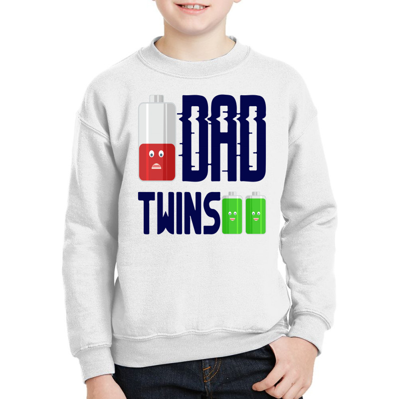 Dad Twins Youth Sweatshirt | Artistshot