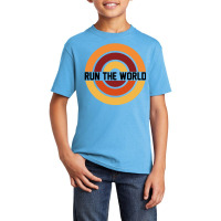 Run The World Basic Youth T-shirt | Artistshot