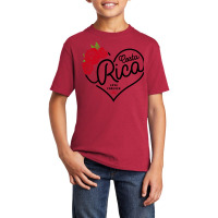 Costa Rica Love Forever Basic Youth T-shirt | Artistshot