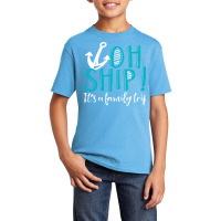 Oh Ship Anchor Basic Youth T-shirt | Artistshot