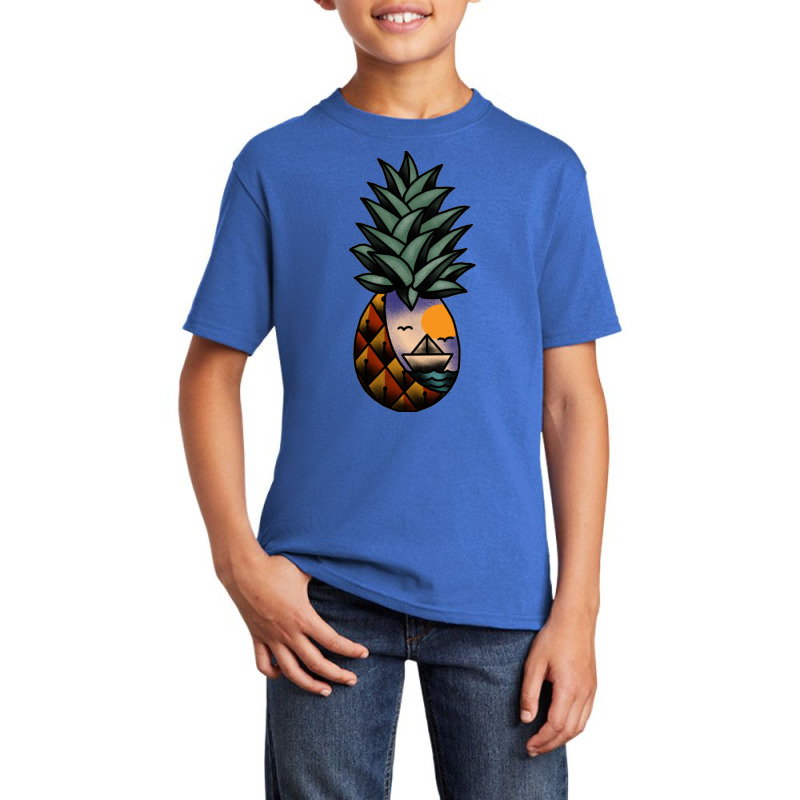 Pineapple Exposure Basic Youth T-shirt by Acoy | Artistshot