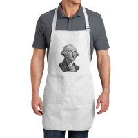 George Washington Founding Father Military Constitution T Shirt Full-length Apron | Artistshot