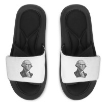 George Washington Founding Father Military Constitution T Shirt Slide Sandal | Artistshot