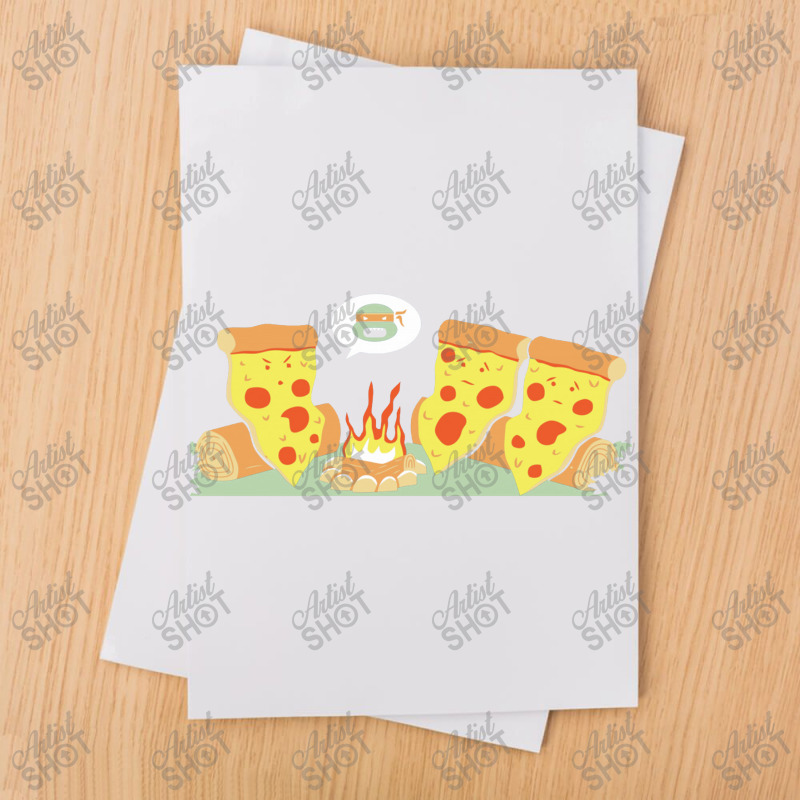 Pizza Campfire Storypizza Campfire Story Sublimation Transfer | Artistshot