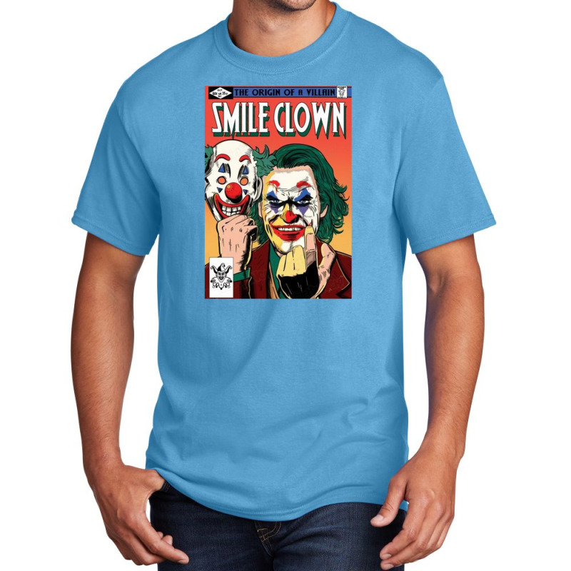 Smile Clown Basic T-shirt by Caterina | Artistshot