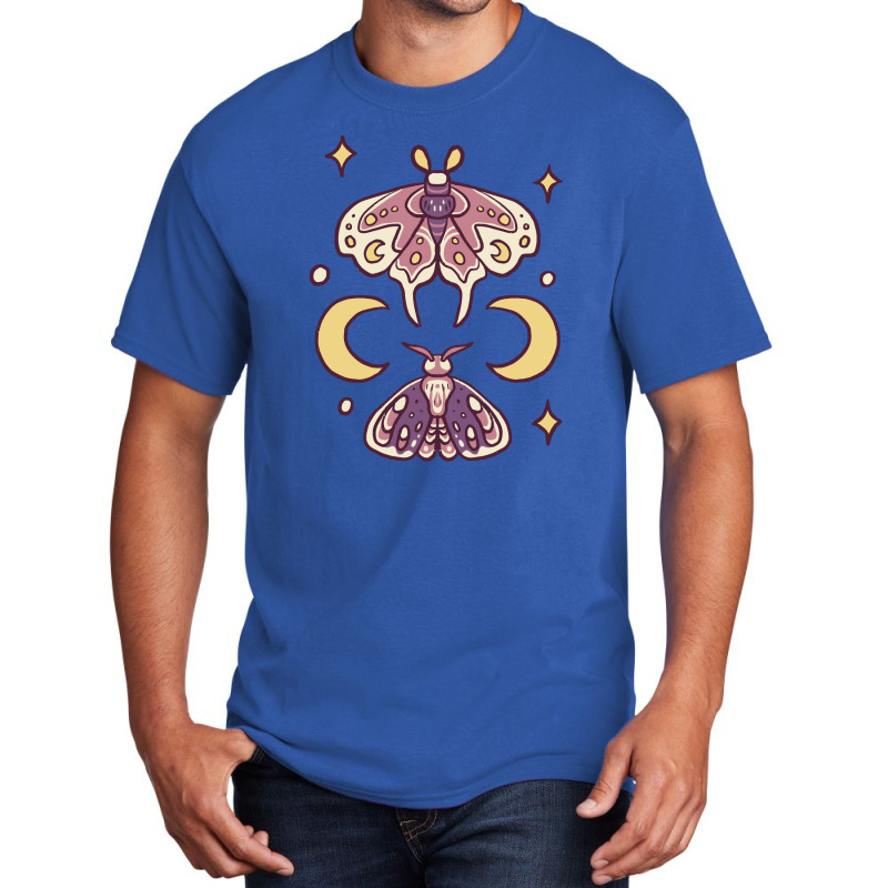 Witchy Aesthetic Moths Basic T-shirt | Artistshot