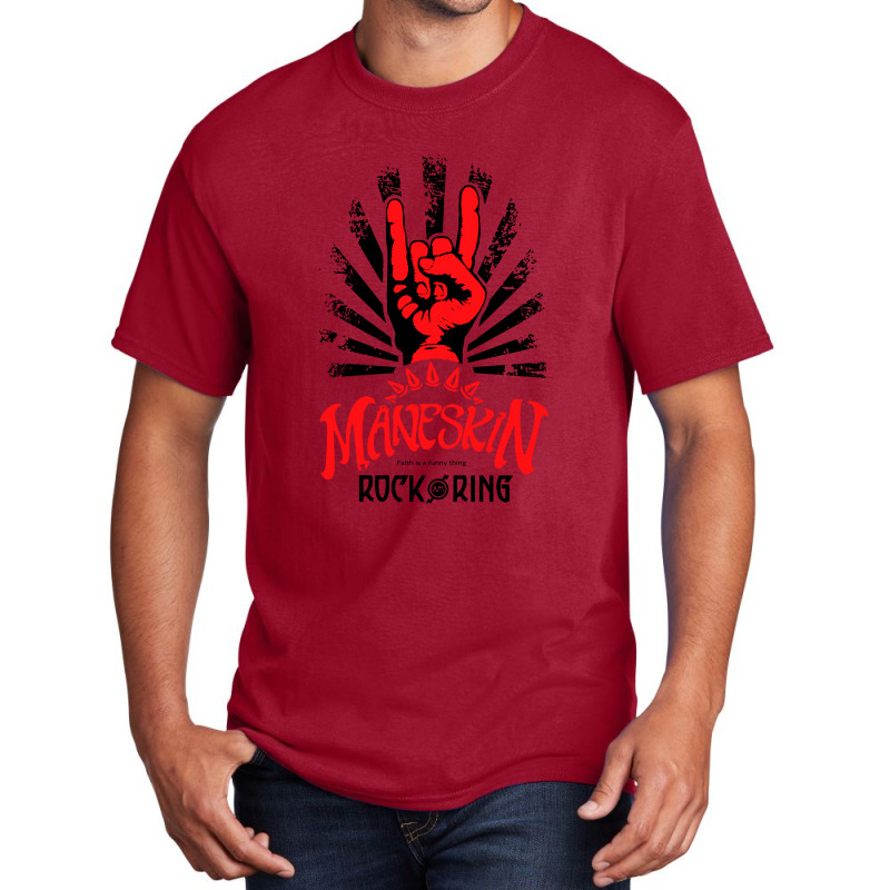 Maneskin Best Rock Basic T-shirt | Artistshot