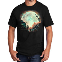 Thermal Moon Glow Basic T-shirt | Artistshot