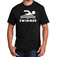 Youth Kids Swimming Swimmer Olympi Basic T-shirt | Artistshot