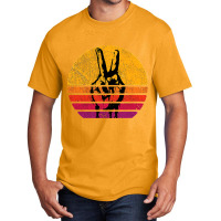 Retro Peace Shirt Love 60's 70's Hippie Inspired T Shirt Basic T-shirt | Artistshot