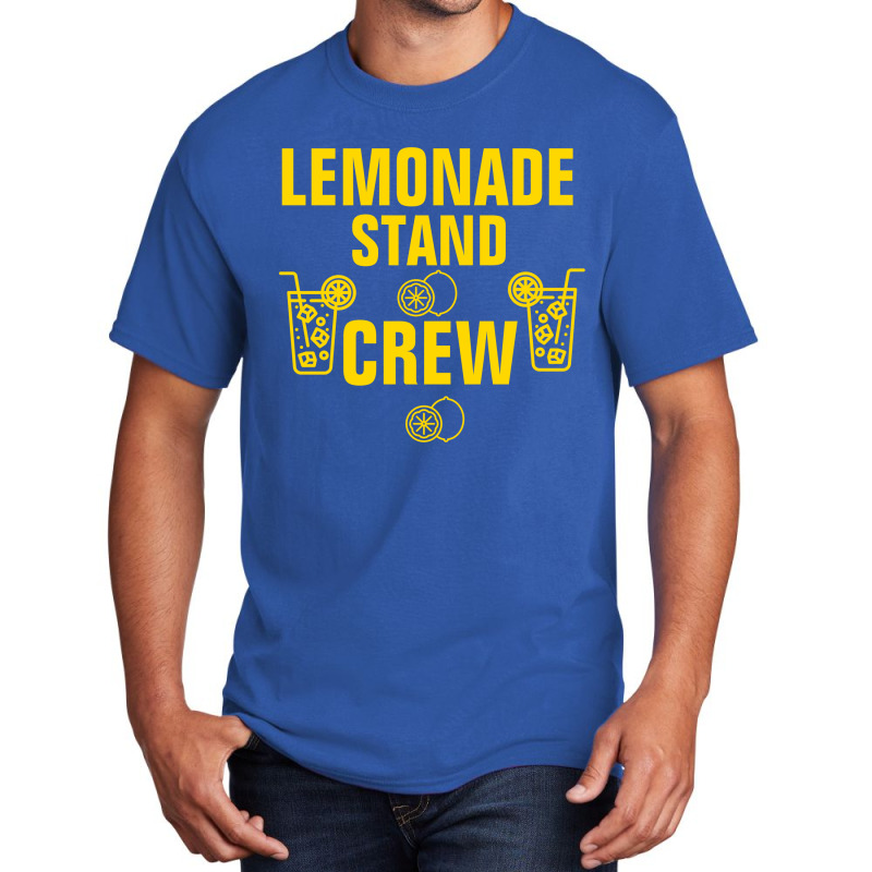 Lemonade Stand Crew Funny Lemon Basic T-shirt by Favorite | Artistshot