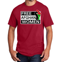 Free Afghan Women Basic T-shirt | Artistshot