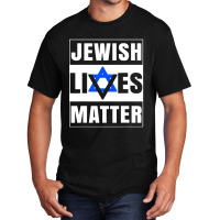 Jewish Lives Matter Shirt David Star Retro Jewish Holiday Basic T-shirt | Artistshot