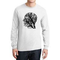 Mental Health Quote Depression Silhouette Long Sleeve Shirts | Artistshot