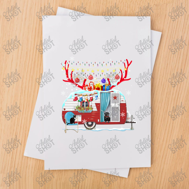 Camping Christmas Lights Camper Campfire Sublimation Transfer | Artistshot