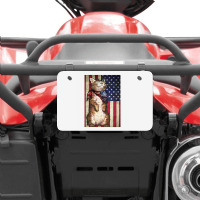 For Someone Who Loves Cat And The Country Atv License Plate | Artistshot