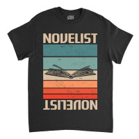 Retro Vintage Novelist Novel Author 1 Classic T-shirt | Artistshot