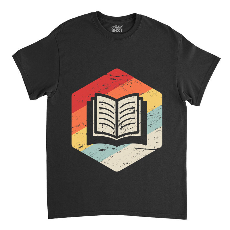 Retro Vintage Poet Book Lover English Teacher Nove Classic T-shirt by JanisLeftwich | Artistshot