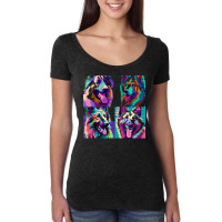 Belgian Malinois T  Shirt Belgian Malinoi Pop Art Women's Triblend Scoop T-shirt | Artistshot