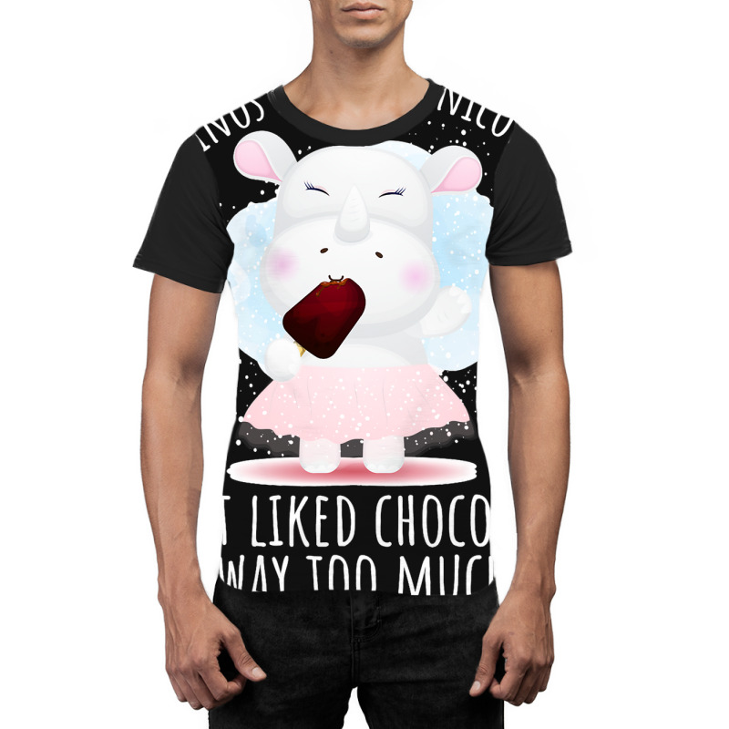 Rhino Are Unicorn That Love Chocolate Animal Rhino Graphic T-shirt by JatziriTarpler | Artistshot