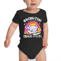 Axolotl T  Shirt Draws O Lotl Imagination To Anywh Baby Bodysuit | Artistshot