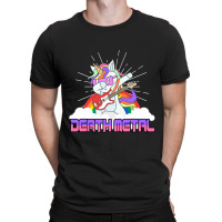 Rock Music Deat Metal Metal Unicorn Musician Guita T-shirt | Artistshot