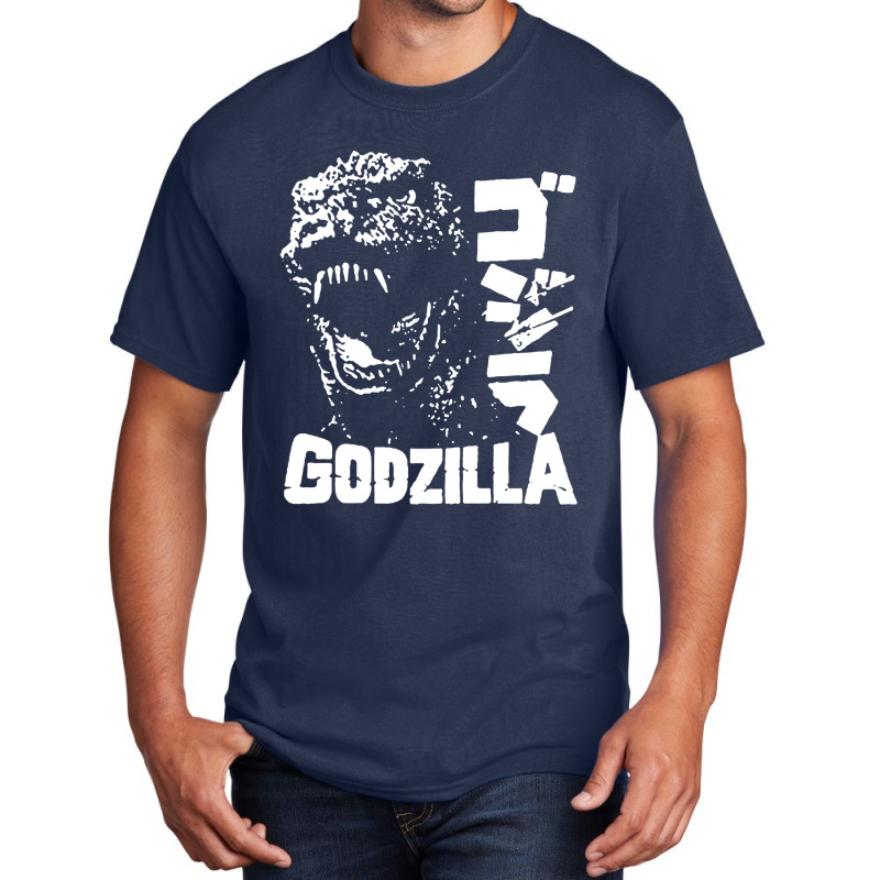 Zilla Angry Basic T-shirt by Bertaria | Artistshot