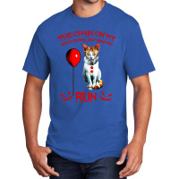 Funny Cat On My Mood Swing Just Snapped Run Basic T-shirt | Artistshot