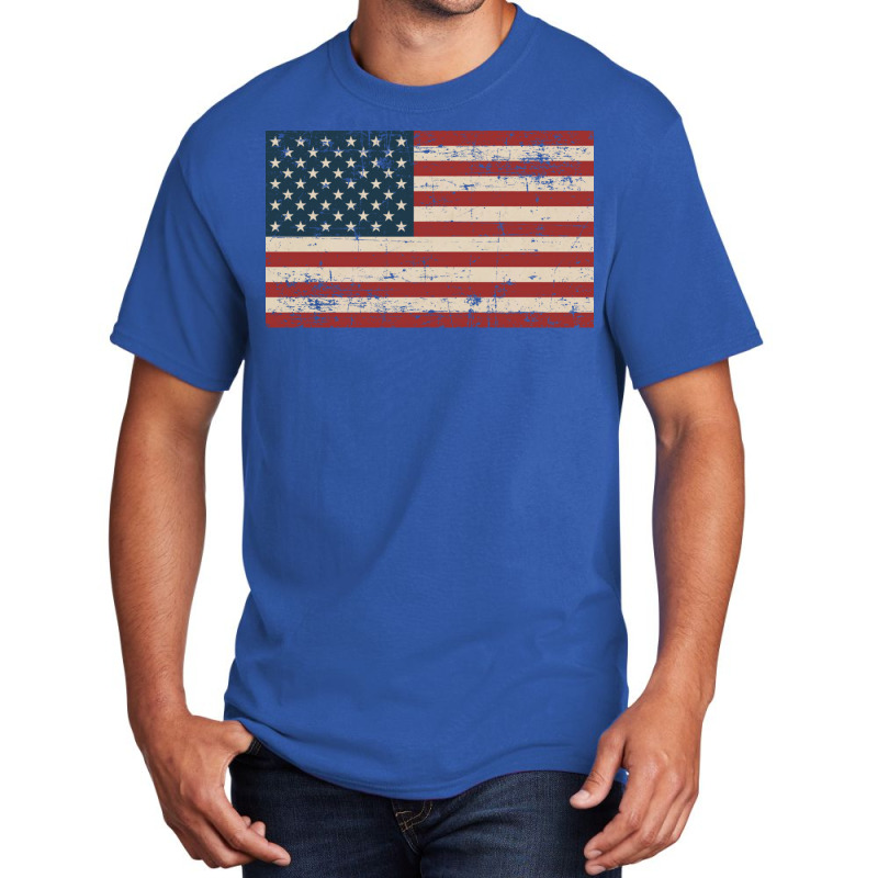 American Flag Basic T-shirt | Artistshot