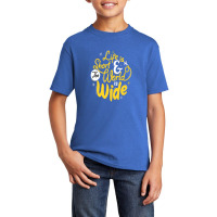 Life Is Short And The World Is Wide Basic Youth T-shirt | Artistshot