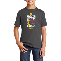 Believe You Can And You Are Halfway There Basic Youth T-shirt | Artistshot