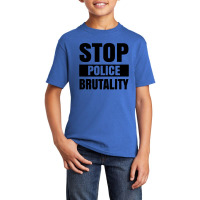 Stop Police Brutality Basic Youth T-shirt | Artistshot