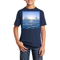 Boat In The River Basic Youth T-shirt | Artistshot