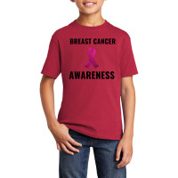 Breast Cancer Awareness Basic Youth T-shirt | Artistshot