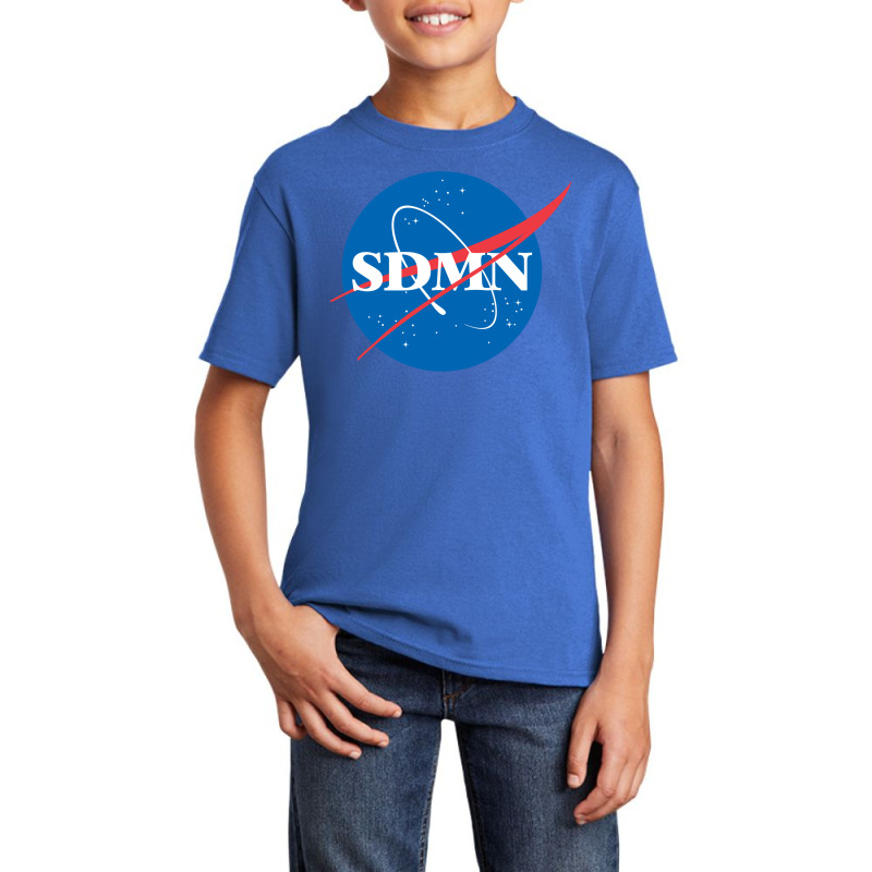 Sdmn Space Print Basic Youth T-shirt by Lion Star | Artistshot