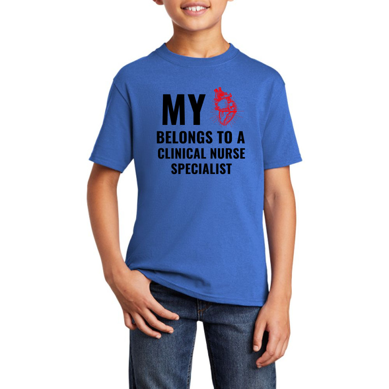 Clinical Nurse Specialist Funny Heart Basic Youth T-shirt by Perfect Designers | Artistshot