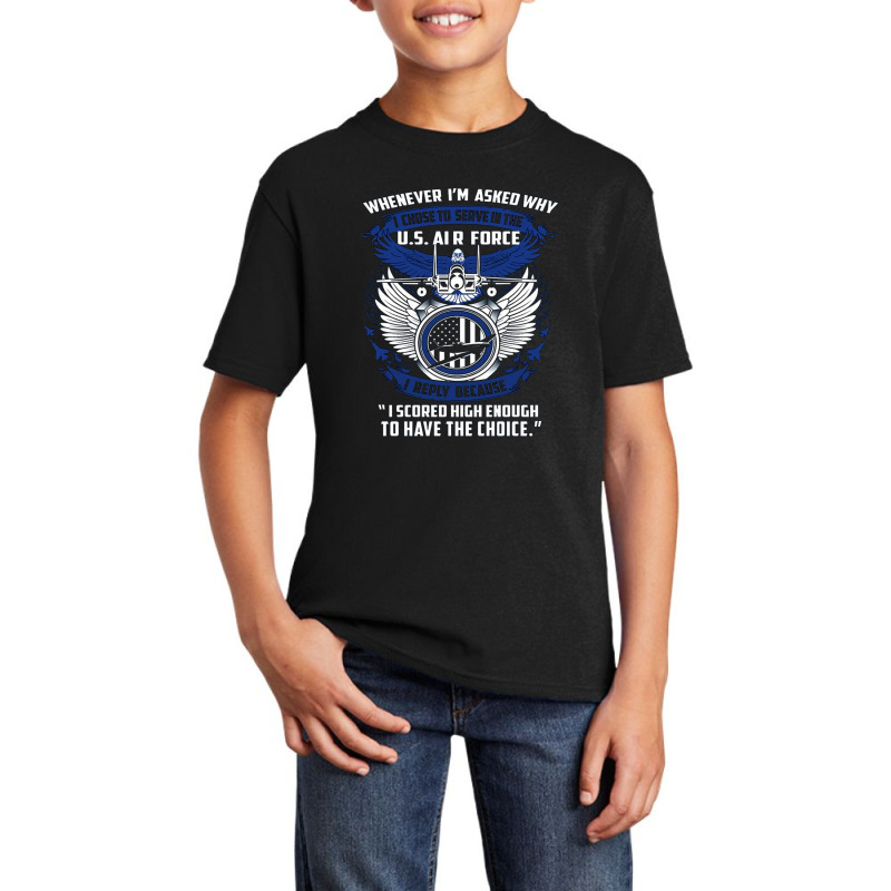 I Choise Us Air Force Basic Youth T-shirt by hoainv | Artistshot